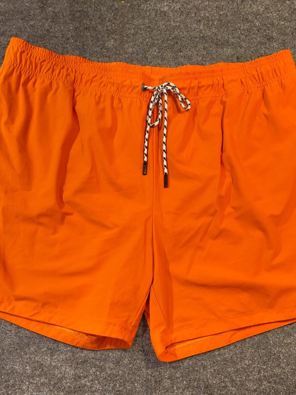 Rhone Bright Orange Athletic/Swim Shorts XL